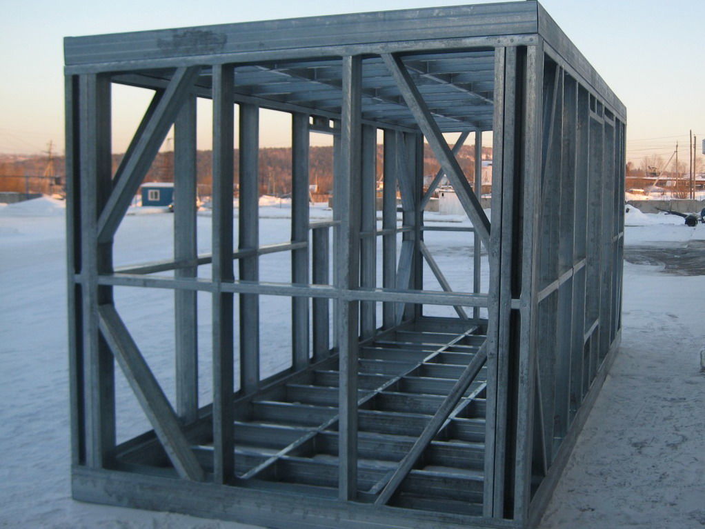 Бытовки из ЛСТК