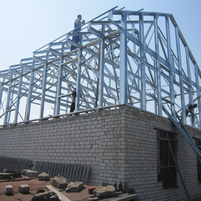 Мансарда из ЛСТК