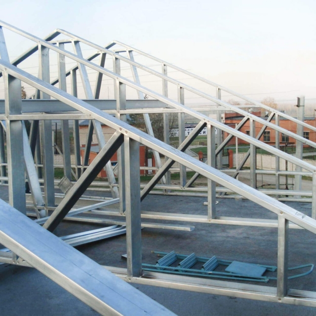 Стропильная система из ЛСТК