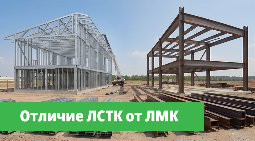 ЛСТК или ЛМК: чем отличаются и что выбрать