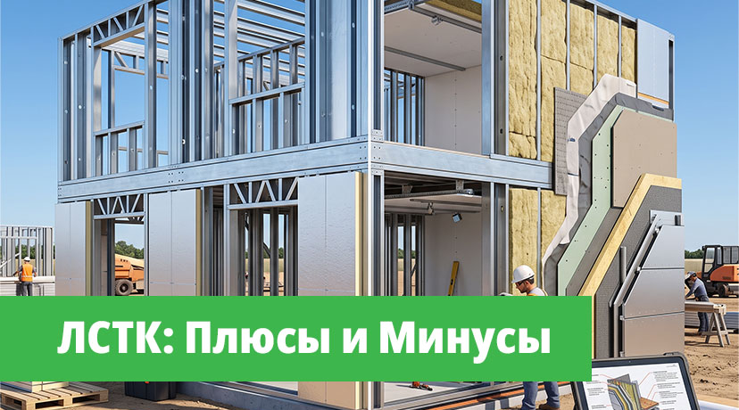 ЛСТК: плюсы и минусы